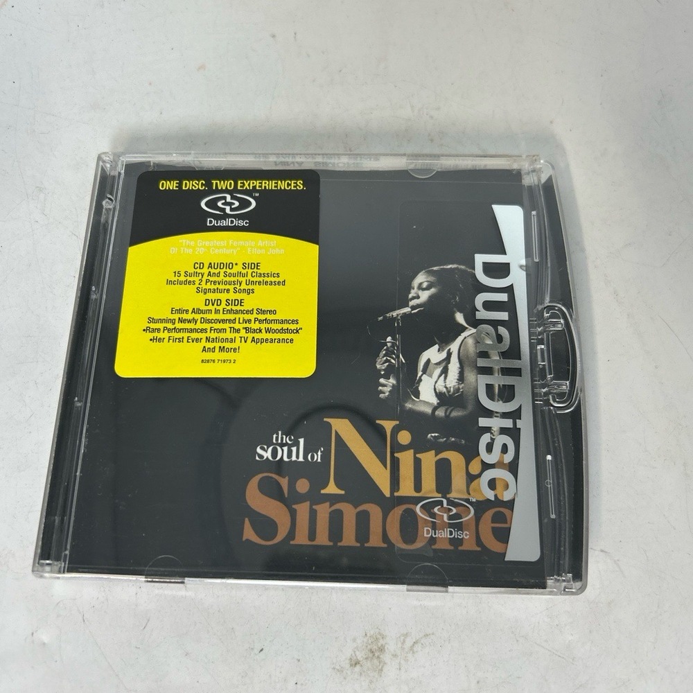 DualDisc DualDisc The Soul Of Nina Simone Enhanced Stereo Live Performances